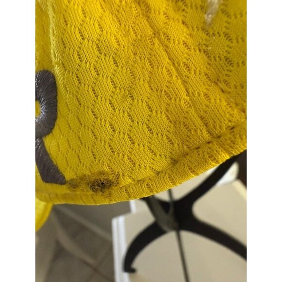 Adidas Taylor Made Hat Yellow L/XL A-Flex 1R Lethal Fitted Golf Baseball Spots - Picture 7 of 11